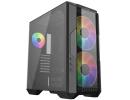 COOLER MASTER HAF 500 ARGB (Black) Mid Tower Tempered Glass Gaming Case w/ 3x ARGB Fans (2x 200mm + 1x120mm)