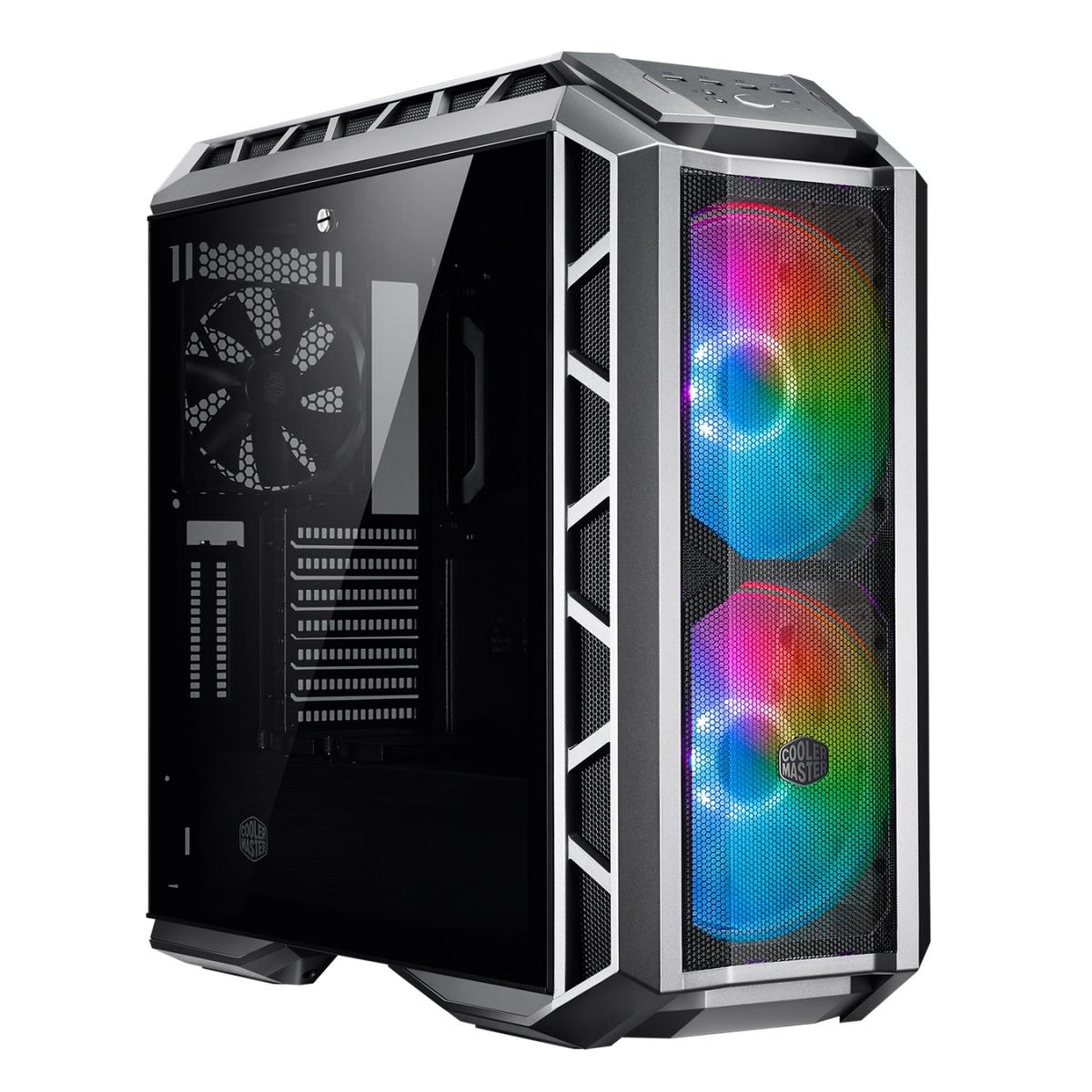 COOLERMASTER H500P Mesh Grey ARGB Mid tower Tempered Glass Gaming Case