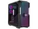 COOLER MASTER HAF 700 EVO ARGB (Titanium Grey) Full-Tower Tempered Glass Gaming Case w/ IRIS Customizable LCD Display & PCIE 4.0 RISER CABLE