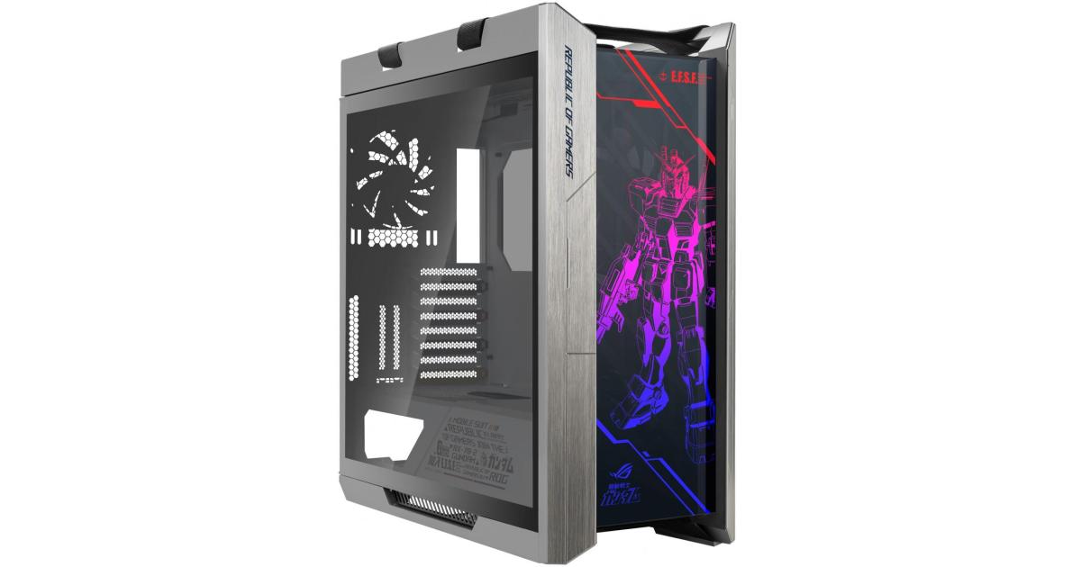 ASUS ROG STRIX Helios GX601 GUNDAM EDITION RGB, Mid-Tower Gaming Case ...