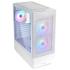 Lian Li LANCOOL 205 MESH C (White) ARGB ATX Mid Tower Tempered Glass Gaming Case W/ Type-C & 3xARGB Fans (2X140mm Front + 120mm Back)