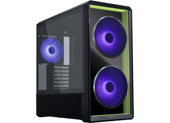 Lian Li LANCOOL 217 (217INFX) MESH (Black) ARGB ATX Mid Tower Tempered Glass Gaming Case W/ Type-C.