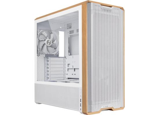 Lian Li LANCOOL 217 (217W) MESH (White) ARGB ATX Mid Tower Tempered Glass Gaming Case W/ Type-C.