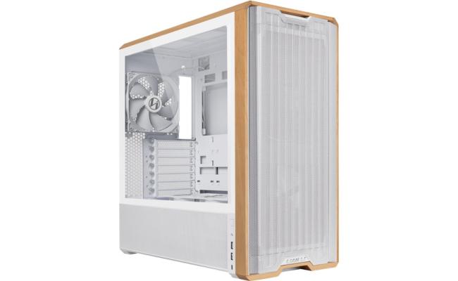 Lian Li LANCOOL 217 (217W) MESH (White) ARGB ATX Mid Tower Tempered Glass Gaming Case W/ Type-C.