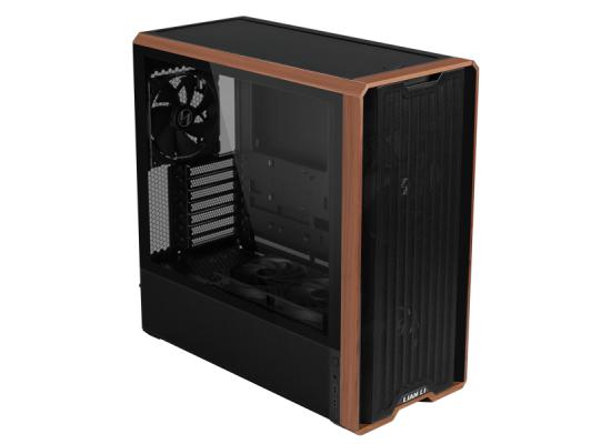 Lian Li LANCOOL 217 (217X) MESH (Black) ARGB ATX Mid Tower Tempered Glass Gaming Case W/ Type-C.