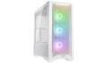 Lian Li LANCOOL 2 MESH C RGB ATX Mid Tower Tempered Glass Gaming Case W/ Type-C & 3X120mm ARGB Fans - Snow White