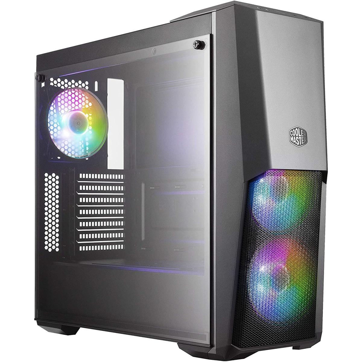 COOLER MASTER MASTERBOX MB500 ARGB Mid Tower Tempered Glass Gaming Case