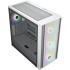 COOLER MASTER MASTERBOX 600 (White) ATX ARGB Mid Tower Tempered Glass Gaming Case, Front Performance MESH Panel w/ 4 ARGB Fans (3x140mm + 120mm), 2xUSB Type C & Back Connector Motherboard Support