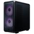 Cooler Master MASTERFRAME 600 Mesh (Black) E-ATX ARGB Mid Tower Tempered Glass Mesh Performance Frame Structure Design Gaming Case w/ 2x SickleFlow 200 ARGB + 1x SickleFlow 120 ARGB & Type-C