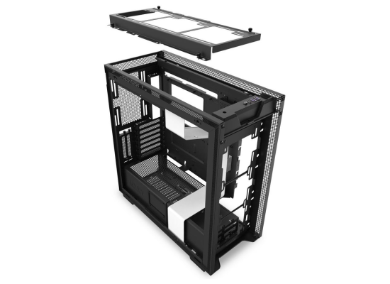 NZXT H710i MATTE WHITE Tempered Glass Gaming Case