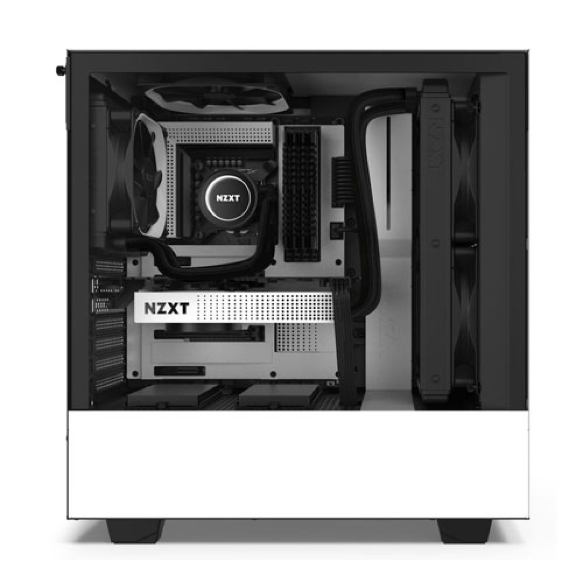 NZXT H510 MATTE WHITE Tempered Glass Gaming Case