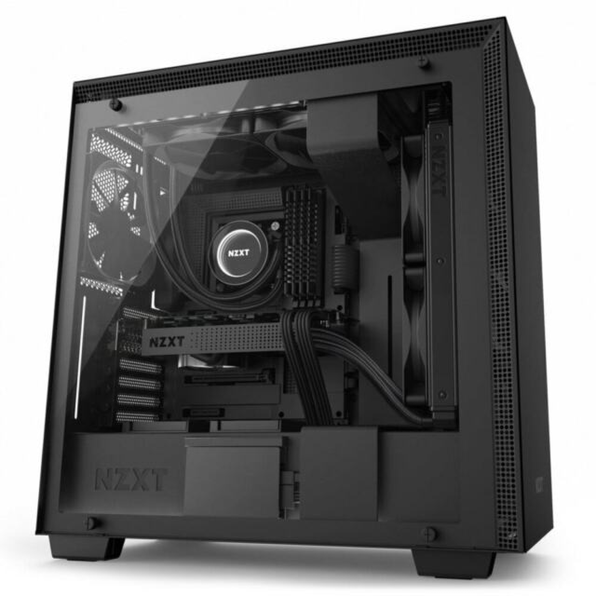 NZXT H710i MATTE BLACK Tempered Glass Gaming Case