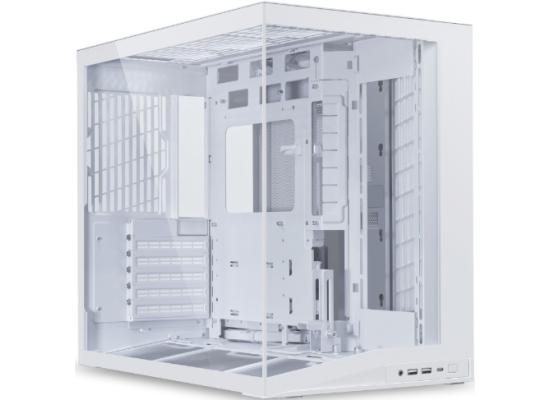 Lian Li LANCOOL (O11DMIV2FW) MESH (White) ARGB ATX Mid Tower Tempered Glass Gaming Case W/ Type-C.
