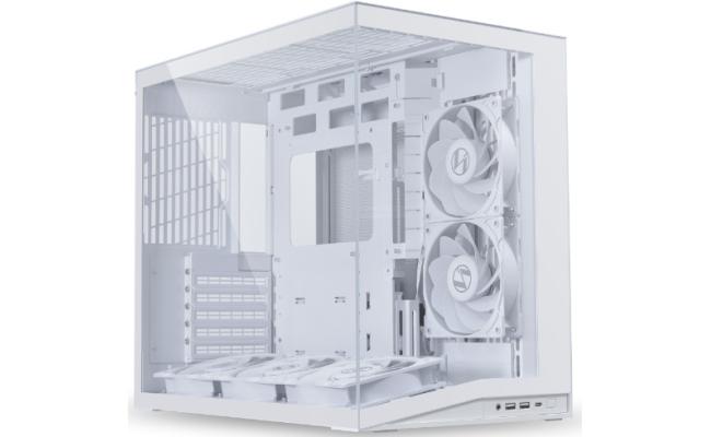 Lian Li O11 DYNAMIC MINI V2 Flow (White) ARGB ATX Mid Tower Tempered Glass Gaming Case W/ Type-C. Lian Li O11 DYNAMIC MINI V2 Flow (White) ARGB ATX Mid Tower Tempered Glass Gaming Case W/ Type-C.