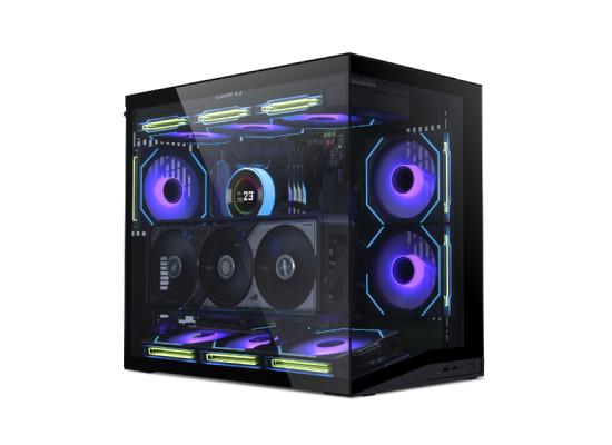 Lian Li LANCOOL (O11DMIV2FX) MESH (Black) ARGB ATX Mid Tower Tempered Glass Gaming Case W/ Type-C.