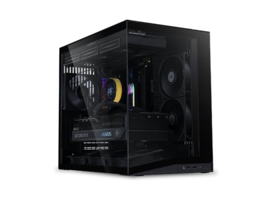 Lian Li O11 DYNAMIC MINI V2 Flow (Black) ARGB ATX Mid Tower Tempered Glass Gaming Case W/ Type-C.
