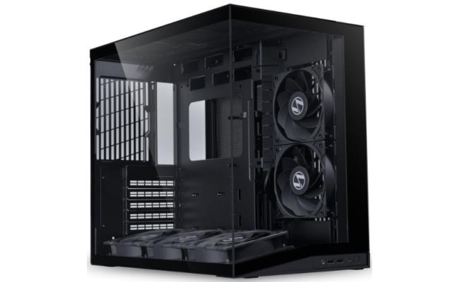 Lian Li O11 DYNAMIC MINI V2 Flow (Black) ARGB ATX Mid Tower Tempered Glass Gaming Case W/ Type-C. Lian Li O11 DYNAMIC MINI V2 Flow (Black) ARGB ATX Mid Tower Tempered Glass Gaming Case W/ Type-C.