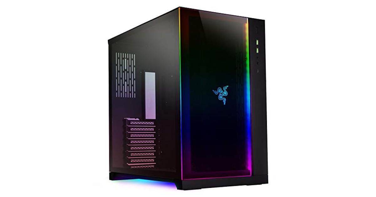 Lian Li O11 Dynamic Razer Edition (Black) Mid Tower Tempered Glass ...