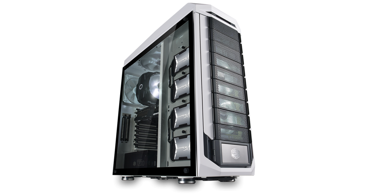 Full tower. Корпус Cooler Master Stryker. Компьютерный корпус Cooler Master Stryker se (SGC-5000w-kwn2) White. Компьютерный корпус Cooler Master Trooper se (SGC-5000-kwn2) Black. Cooler Master Stryker se белый.