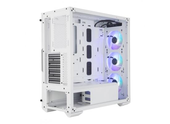 COOLER MASTER MasterBox TD500 Mesh White Mid Tower Tempered Glass Gaming Case w 3x ARGB Fans