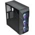 COOLER MASTER MASTERBOX TD500 MESH V2 (Black) ARGB Mid Tower Tempered Glass Gaming Case w/ 3 x120mm ARGB Fan & USB Type C