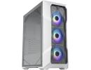 COOLER MASTER MASTERBOX TD500 MESH V2 (White) ARGB Mid Tower Tempered Glass Gaming Case w/ 3 x120mm ARGB Fan & USB Type C