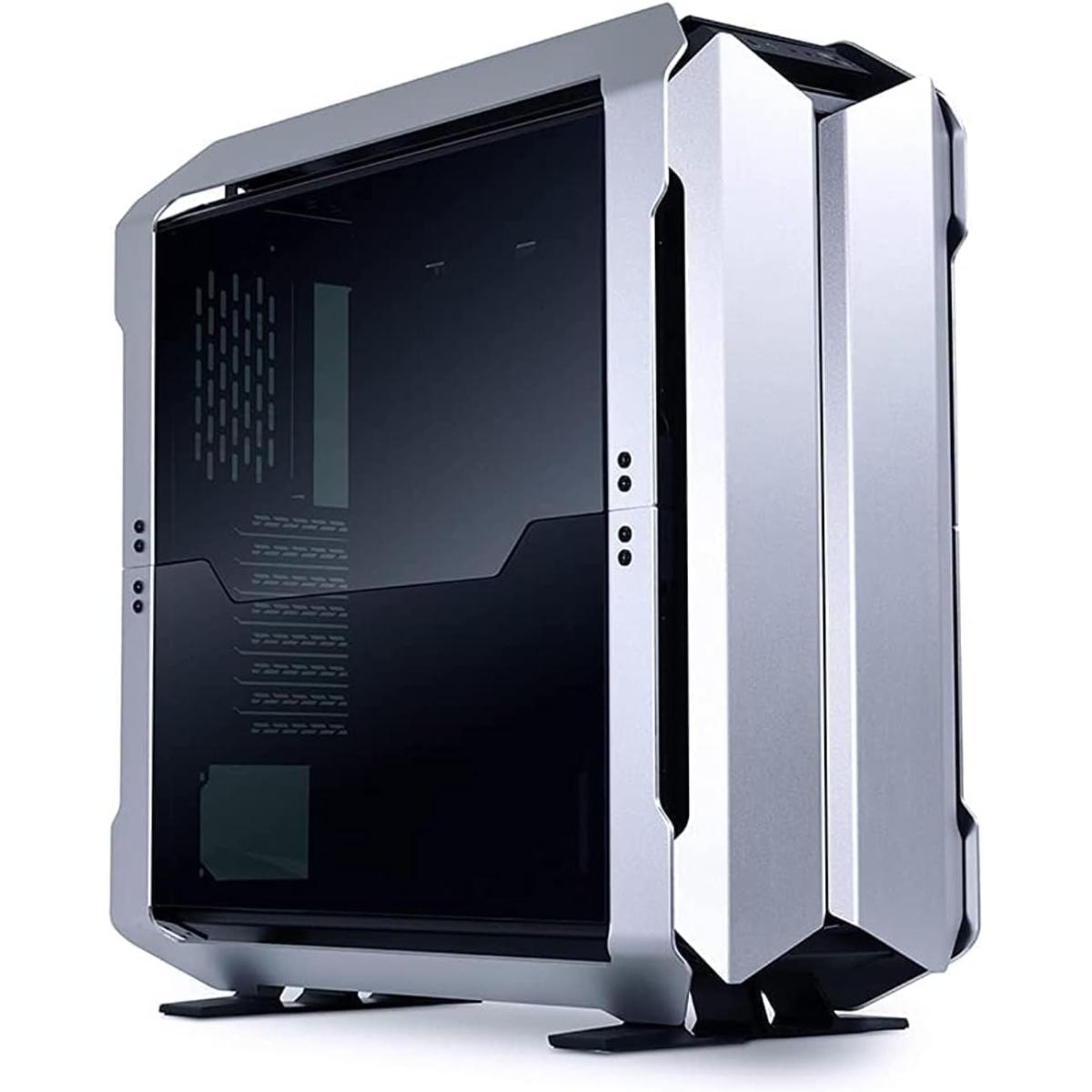 LIAN LI ODYSSEY X (Silver) Open Airflow Design, Folding Tempered Glass Panels, Premium Aluminum - Full TowerCase