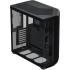 APNX V1 (Black) Dual Chamber Panoramic 2 Glasses Design ATX Mid Tower Mesh Ventilation Pattern Tempered Glass Gaming Case w/ Adjustable Motherboard Position Bracket, Support Up To 10x12cm Fans & Type-C