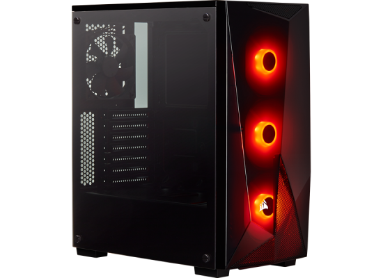 Corsair Carbide Series SPEC-DELTA RGB Tempered Glass Mid-Tower ATX Gaming Case — Black