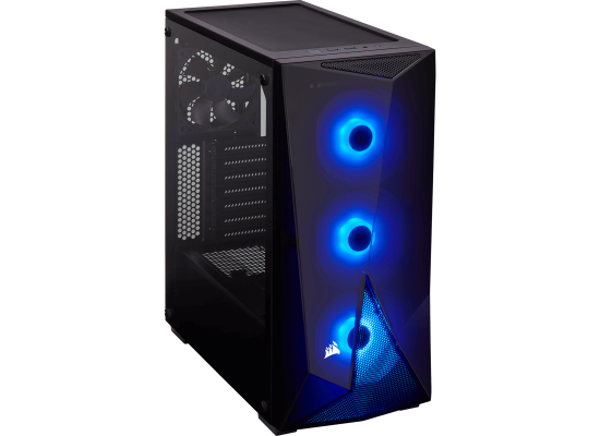  Corsair Carbide Series SPEC-DELTA RGB Tempered Glass Mid-Tower ATX Gaming Case — Black