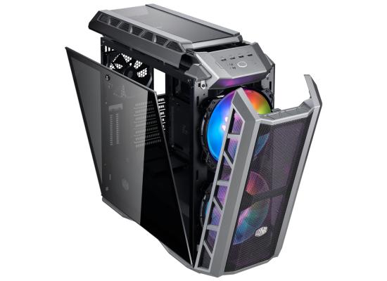 COOLERMASTER H500P Mesh Grey ARGB Mid tower Tempered Glass Gaming Case