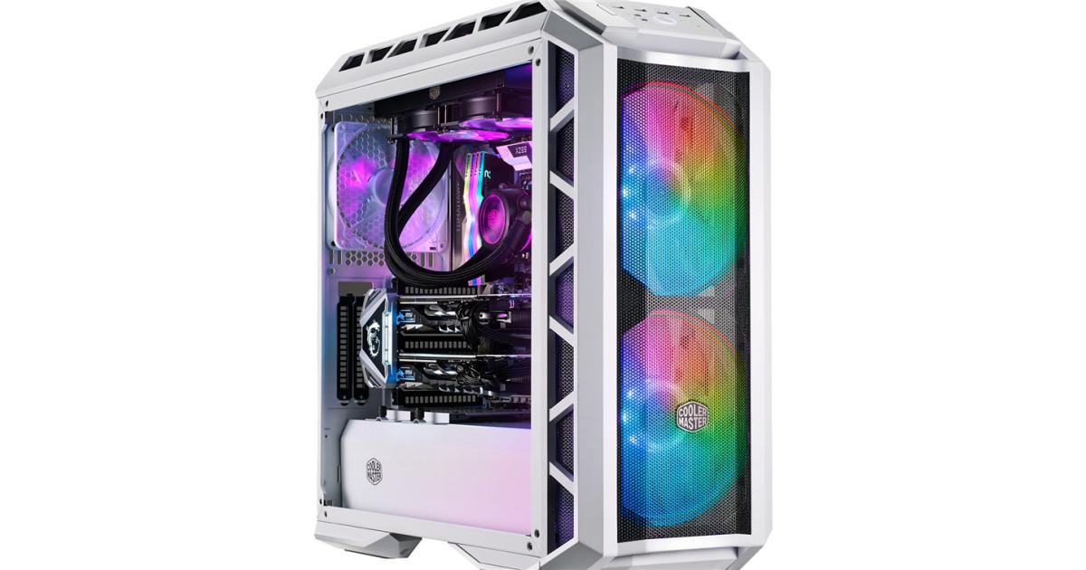 COOLERMASTER H500P Mesh White ARGB Mid tower Tempered ...