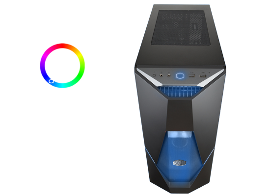 COOLER MASTER MasterBox K500 RGB Mid Tower Tempered Glass Gaming Case