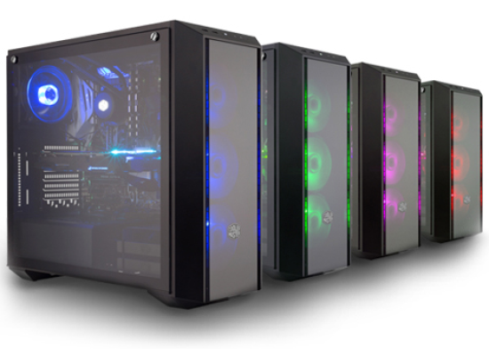 COOLER MASTER MasterBox Lite 5 RGB + RGB Controller Gaming Case