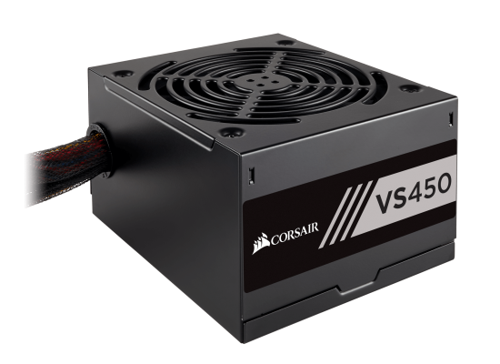Corsair VS Series™ VS450 — 450W 80 PLUS® White Certified PSU (UK)