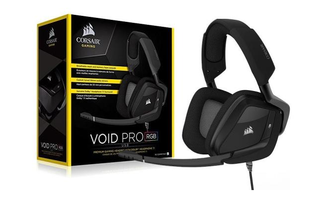 VOID PRO RGB USB Premium Gaming Headset with Dolby® Headphone 7.1 — Carbon
