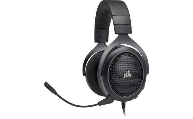 Corsair HS50 Stereo Gaming Headset — Carbon