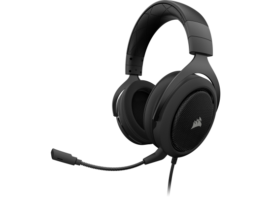 Corsair HS50 Stereo Gaming Headset — Carbon