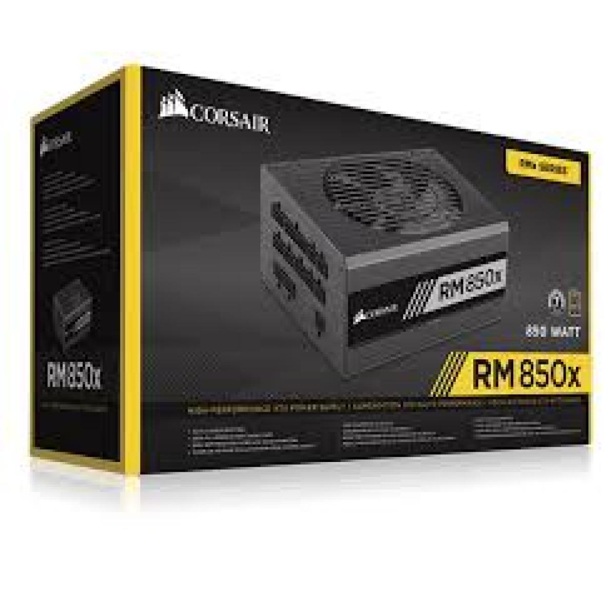 Corsair RMx Series™ RM850x — 850W 80 PLUS® Gold Certified Fully Modular PSU (UK)