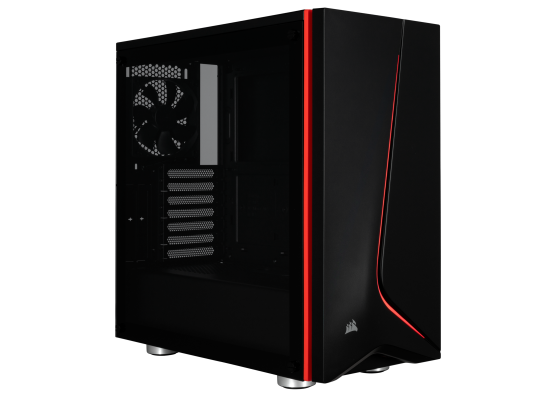 Corsair Carbide SPEC-06 Tempered Glass Case — Black