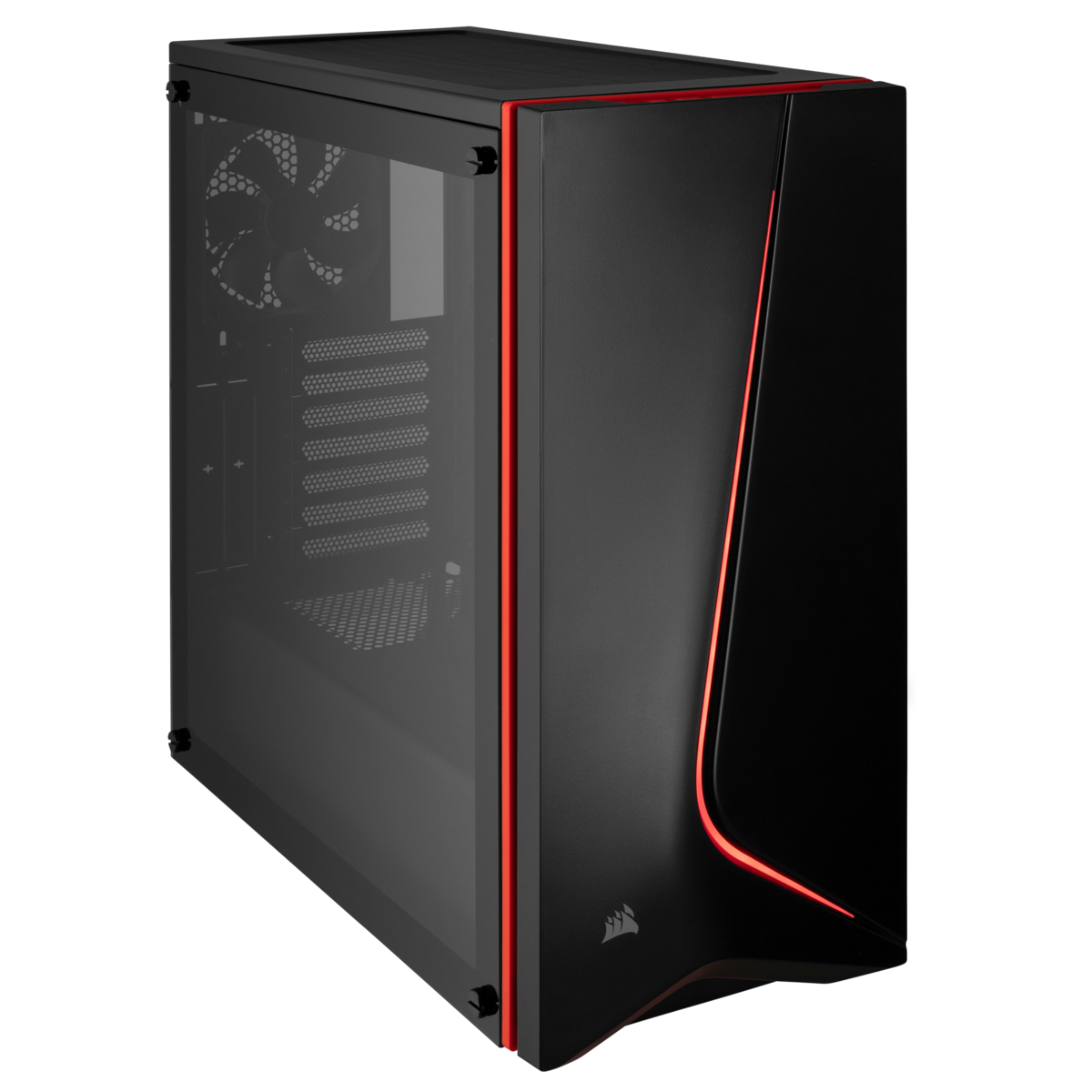 Corsair Carbide SPEC-06 Tempered Glass Case — Black