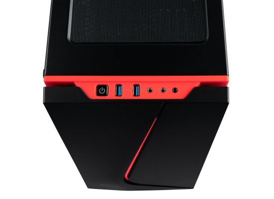 Corsair Carbide SPEC-06 Tempered Glass Case — Black