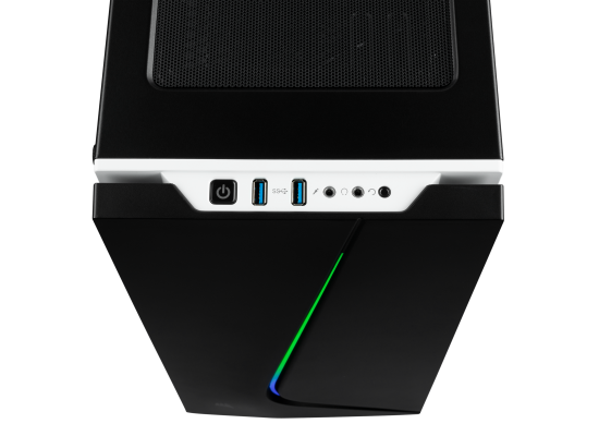 Corsair Carbide SPEC-06 RGB Tempered Glass Case — Black