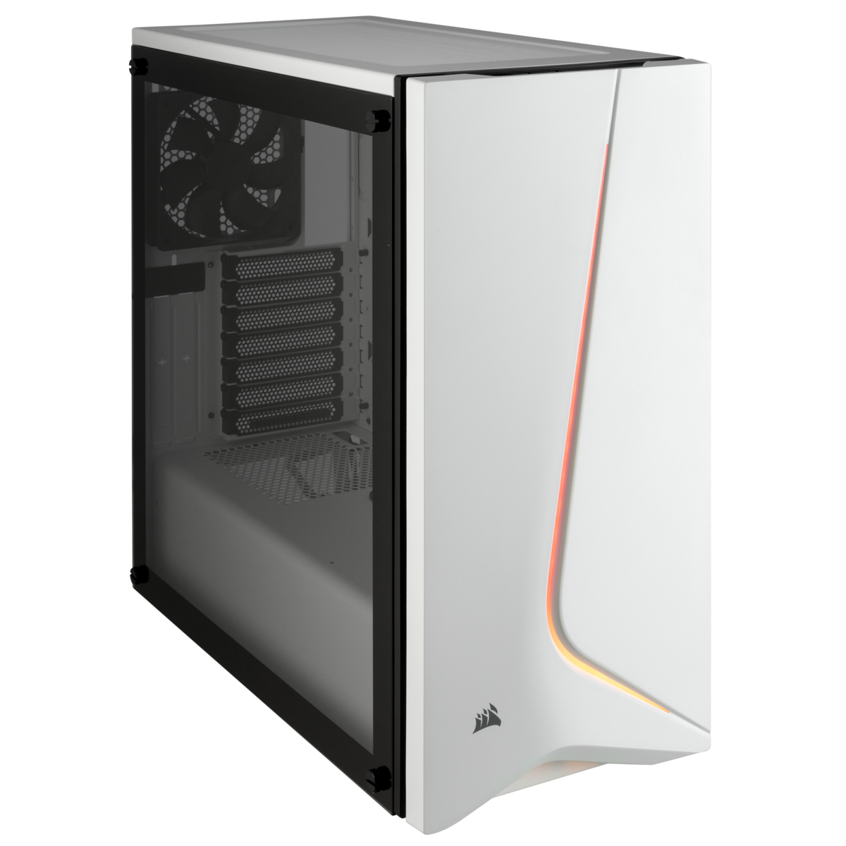 Corsair Carbide SPEC-06 RGB Tempered Glass Case — White