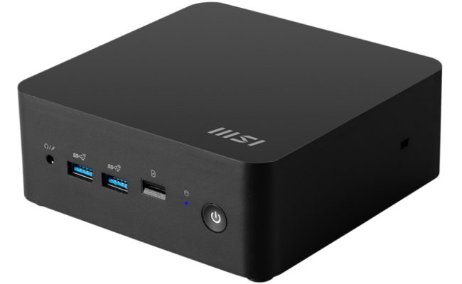 MSI Cubi 1M Mini PC, Portable Mini PC Desktop, Intel Core 3 100U, (No Memory Or Storage) Customizable SODIMM DDR5 Memory + M.2 PCIe NVME SSD + 2.5HDD Support, Intel Graphics, Thunderbolt 4 MSI Cubi 1M Mini PC, Portable Mini PC Desktop, Intel Core 3 100U, (No Memory Or Storage) Customizable SODIMM DDR5 Memory + M.2 PCIe NVME SSD + 2.5HDD Support, Intel Graphics, Thunderbolt 4