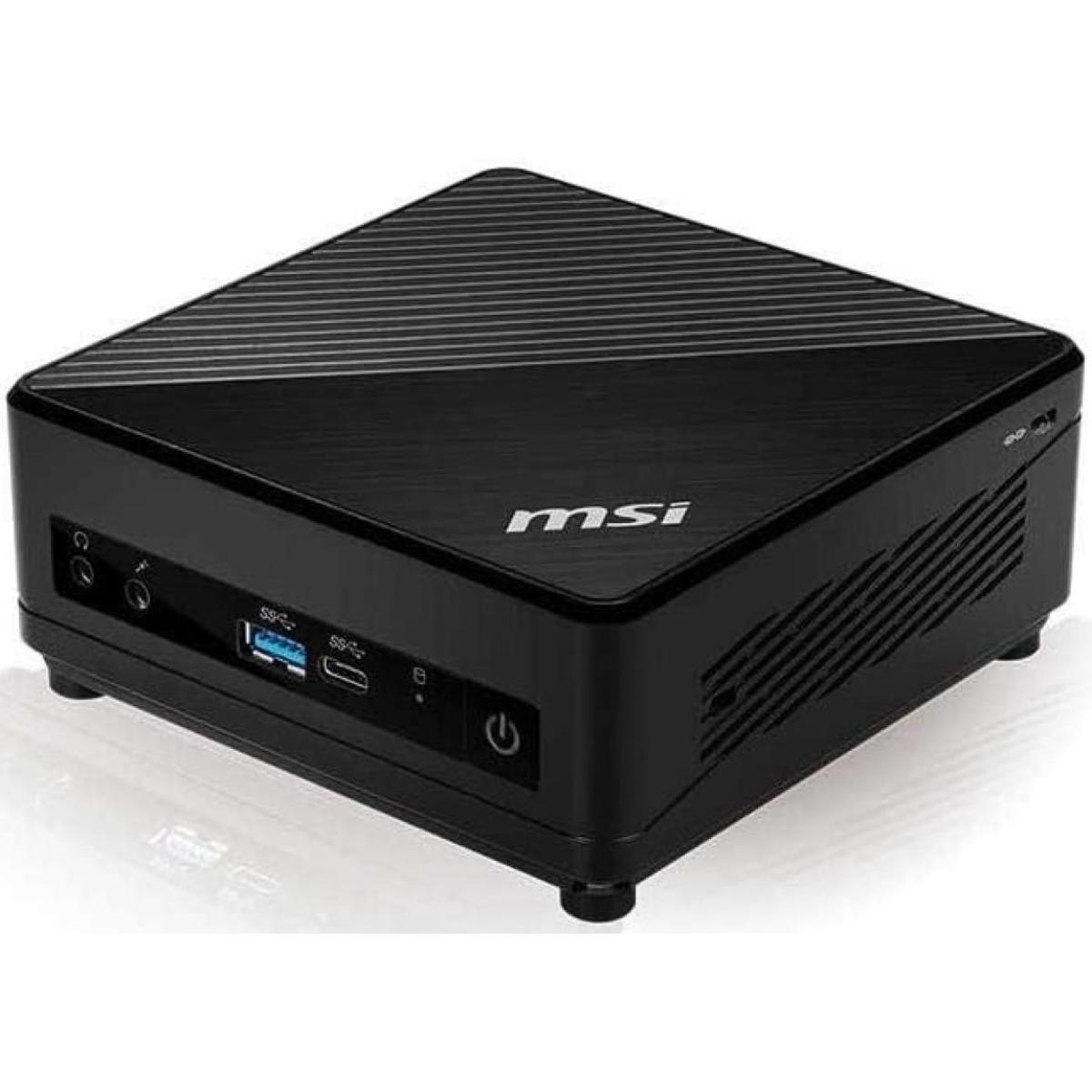 MSI Cubi 5 12M, Portable Mini PC Desktop 12th Gen Intel Core i7-1235U, (No Memory Or Storage) Customizable SODIMM DDR4 Memory + M.2 PCIe NVME SSD + 2.5HDD Support, Intel® Iris XE Graphics, Thunderbolt™ 4