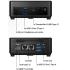 MSI Cubi 5 12M, Portable Mini PC Desktop 12th Gen Intel Core i5-1235U, (No Memory Or Storage) Customizable SODIMM DDR4 Memory + M.2 PCIe NVME SSD + 2.5HDD Support, Intel® Iris XE Graphics, Thunderbolt™ 4