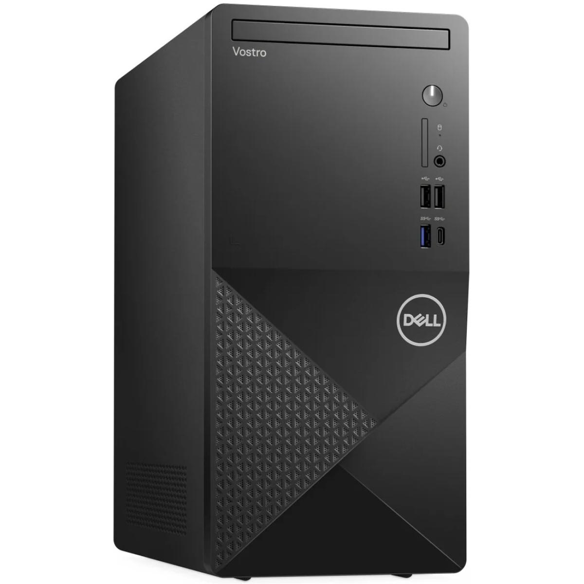 Dell Vostro 3030, Micro Tower Business Desktop, 12th Gen Intel Core i5-12400, 8GB DDR5 Memory, 512GB M.2 PCIe NVME SSD, Wi-Fi and Bluetooth-Black