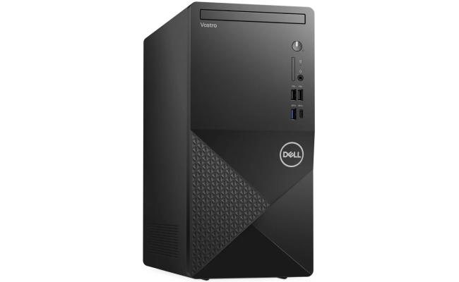 Dell Vostro 3030, Micro Tower Business Desktop, 14th Gen Intel Core i3-14100, 8GB DDR5 Memory, 512GB M.2 PCIe NVME SSD, Wi-Fi and Bluetooth-Black