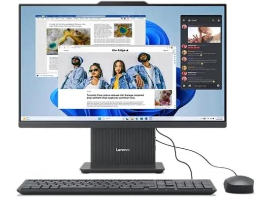 Lenovo IdeaCentre AIO 3 24IRH9 All-in-One PC 24" FHD IPS Non Touch 100Hz, 99% sRGB, 13th Gen Intel Core i5-13420H, Intel UHD Graphics, 8GB DDR5 RAM, 512GB M.2 PCIe NVME - Cloud Grey
